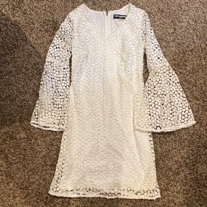 Karl Lagerfeld white dress